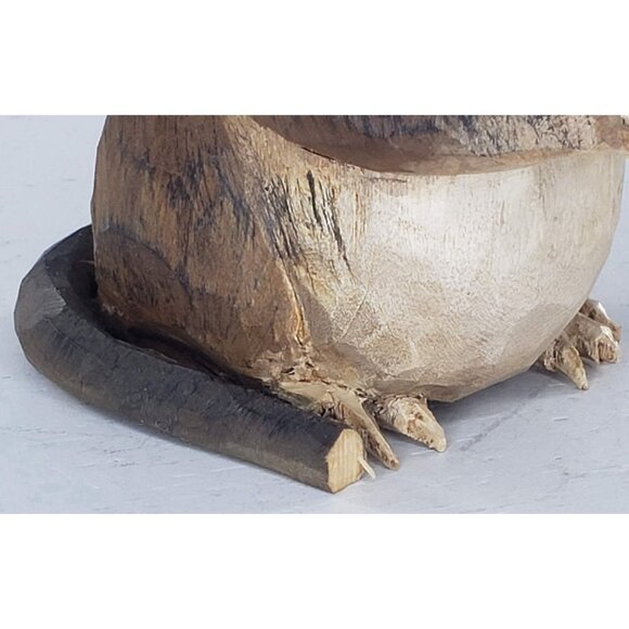 Arthur Shoemaker Mouse Wood Carved Miniature Animal Folk Art Vintage 1987 - Picture 3 of 9